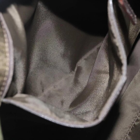 Christian Dior Trotter Canvas Hand Bag Khaki Auth 135198 - Picture 13 of 16